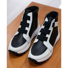 바이네르 157A 흑색 여성 컴포트 부츠 2767306