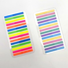 페이지마커 인덱스필름 점착식메모지 밑줄 스티커, 2번