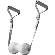 手提式筋膜球 花生球 瑜伽球 按摩球 凸點按摩 放鬆 瑜伽按摩球, 灰色, 1個, 5kg