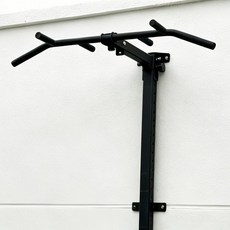 벽걸이형 스쿼트 랙 홈트 하체운동 장비 데드리프트, 벽면 멀티 그립 풀업 프레임 WFA-MH01