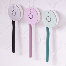 홈마블 2in1 휴대용 + 무타공 벽걸이 UV 무선 칫솔 살균기 TS10 테이프, 실버