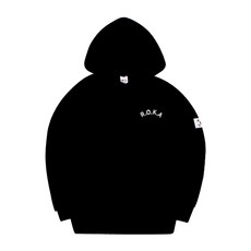 國產純棉 ROKA Loca 連帽衫黑色 (6color) - 男女皆宜的情侶 Lokatie