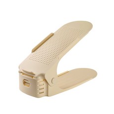 可調節鞋架 收納 鞋子收納 鞋櫃收納 鞋子整理 簡易鞋架 鞋架, 1個, 【北歐米黃】(超取最多30組)