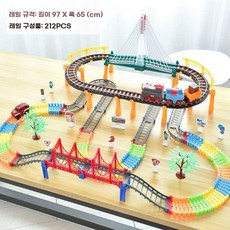 전동 롤러코스터 블록 기차 레이싱 카 남자아이 큐브, 타임 트레인 크루, 전기차 1대