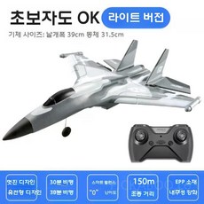 RC 무선비행기 전투기 입문용 원격제어 모형 무선조종비행기 글라이더 제트기 선물, 1개, 글라이더 G1 - 전투 회색 - 단일 전기