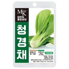 모칸도 좋은씨앗 청경채 씨앗 2000립 잎채소 야채 씨앗, 1개