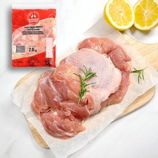 벅스웨이 냉동닭다리살 2kg, 1개