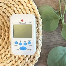 老羊樂器店 Meideal M65 節拍器 迷你夾式節拍器 音量大 免電池, 白色, 1個