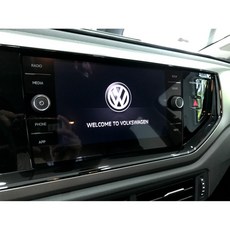 小馬汽車工坊_VW_福斯POLO_犀牛皮螢幕保護貼TPU_2018年後, 1個