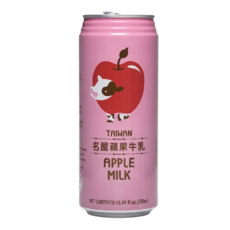 名屋蘋果牛乳, 24個裝, 500ml