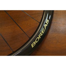 BOREAS Pianeta 碟煞碳纖維輪組 1290g 碳幅條 陶瓷培林, 1個, 45mm,金色