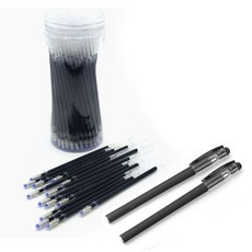 지워지는 기화펜 매직 기화펜 다회독펜 지 2p 볼펜심50p세트