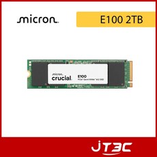 美光 Micron Crucial E100 2TB PCIe Gen4 NVMe M.2 2280 SSD 固態硬碟