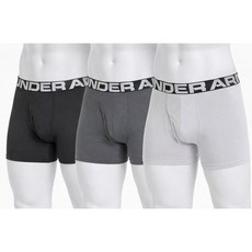 [언더아머_스포츠] 남성용 팬티 퍼포먼스 드로즈 Boxerjorks 혼합색상 3in1 Pack TM1363616 4방 스트레치 빠른건조 타이즈