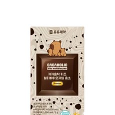 카카홀릭 키즈 멀티바이오자임 효소 어린이 유아 아이 소화 관리 초코 맛 3BOX 3g 90포, 3박스