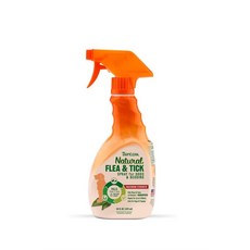 TropiClean 蚤蜱逃 天然驅蚤噴劑 適用於犬隻及床鋪, 黃, 1個, 473ml