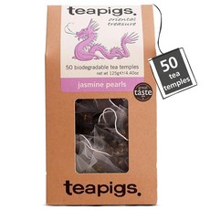 teapigs jasmine pearls tea 티피그 자스민 펄 티 50티백, 50개입, 1개