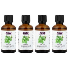 기초케어 NOW Foods 페퍼민트 에센셜 오일 59ml x4개 Peppermint, 기초케어 NOW Foods 페퍼민트 에센셜 오일 59m