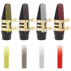 알토 색소폰 리드 리드 액세서리 수지 강도 2.5 4 가지 색상 옵션, 4)노란색