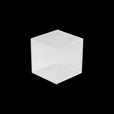 아크릴 케이스 6x6cm 소품 보관함 수납함 피규어 투명