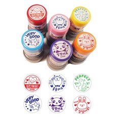 아이비스 만년스탬프 고래도춤추는칭찬도장 스템프, 디자인랜덤, 디자인랜덤, 1개