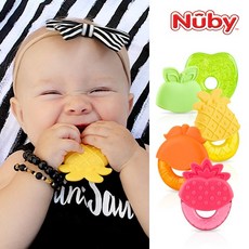 누비 시원한 아이스겔 과일 치발기 / 과일선택, 1개