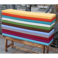 긴의자쿠션 의자 벤치 야외 방수 햇빛 차단 소파 방석 스폰지 두꺼운 방수 쿠션커버, 1개, 110. A012/실버그레이/80x35x5cm