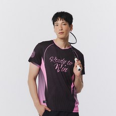 빅터 아울렛 남성 반팔 티셔츠 VT25CGW034M 배드민턴 탁구 스쿼시 스포츠웨어