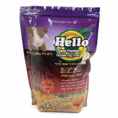 기니피그 사료 1.1Kg, 1개, 1g