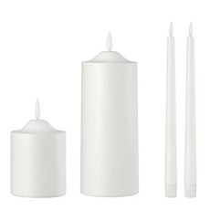 이케아 led 양초 전자양초 배터리식 스몰롬 3가지 타입, 대형기둥(19cm)