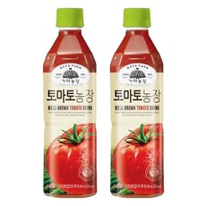 웅진 가야농장 토마토 주스, 500ml, 8개