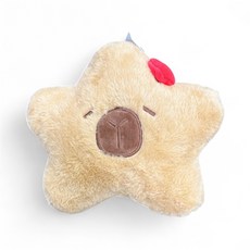 可愛哭臉星星造型抱枕，柔軟舒適，居家辦公療癒小物，趣味星星抱枕, 紅