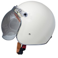 GP-5 精裝復古安全帽 送泡泡鏡片 騎士帽 復古半罩/3/4罩安全帽 內襯可拆洗, 燕麥奶