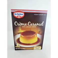 닥터 외트커 플란 크렘 카라멜 디저트 104.9그램 (6팩) Dr Oetker Flan Creme Caramel Dessert 3.7-Ounce (Pack of 6), 1g, 6개