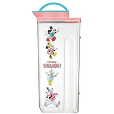 스케이터 (skater) 내열 가로·세로 냉수통 미키 프렌즈 레트로 디즈니 2.2L CJ22N, 1개