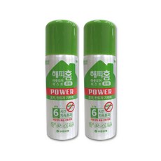 유한 해피홈 이카리딘20% 아웃도어 미스트 파워 100ml 빈대기피제, 2개