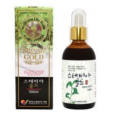 설탕의 100배 천연 감미료 스테비아 골드 농축액(100ml), 1개, 100ml