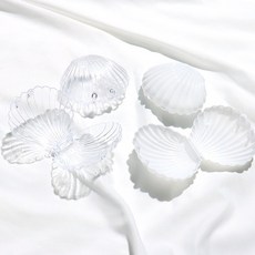 PVC조개케이스(투명) (10개 묶음)