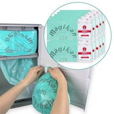 매직캔 리필봉투 220 NS220 프릭스 매직캔 정품 리필 10매, 10개