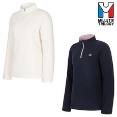 국내매장정품 밀레 여성 티셔츠 [밀레 (행사)]여성 겨울 가벼운 보온성 LD 시그니처W 플리스 집업 티셔츠_MVTWT723 기본티 반팔 20대 여성티셔츠 여성티