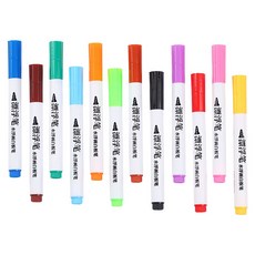 畫畫筆 麥克筆 白板筆, 1個, 漂浮筆-12支
