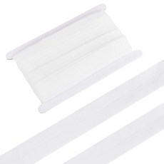 타이탄 체크 무늬 포인트 자수 리본 가죽 느낌 압축 장식 DIY 의류 커스텀 수선 액세서리 크래프트, 1개, 화이트 320