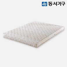 동서가구 EZ매트 슈퍼싱글 SS 니트지 펀칭 라텍스 100T 편백황토숯 매트리스 DF645818, 아이보리, 100mm