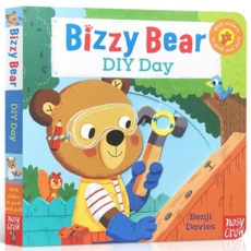 Bizzy Bear DIY Day 3-1 兒童互動書籍，趣味英語學習，親子共讀首選, nosy Crow