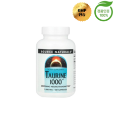 소스 내추럴 타우린 1000 1 000mg 60캡슐, 60정, 1개