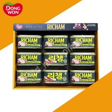 동원 리챔 G9호 선물세트 + 쇼핑백, 1세트