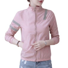 로로비 자외선 차단 여성 바람막이 자켓 여자 점퍼 UPF50+