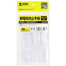 산와서플라이 TK-SE12M 정전기 미끄럼 방지 장갑 M str+38643ak