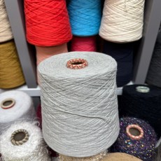 승희니트 순면 단색 1kg 대용량 콘사 대바늘 코바늘 뜨개질 뜨개실 여름실 겨울실, 1개, 8% 멜란지 그레이