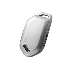 HAKO 메탈릭 키케이스 본품, K-15, 실버